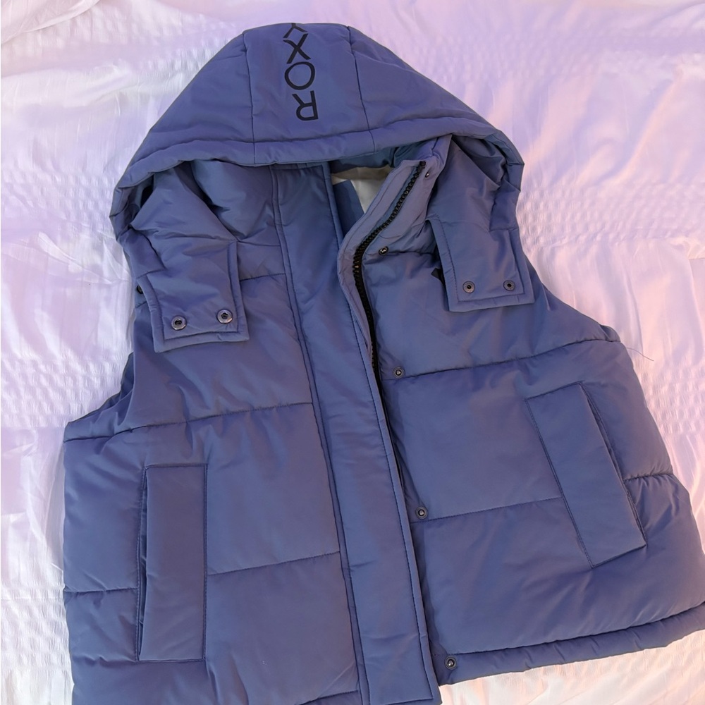 Roxy Hooded Puffer Vest